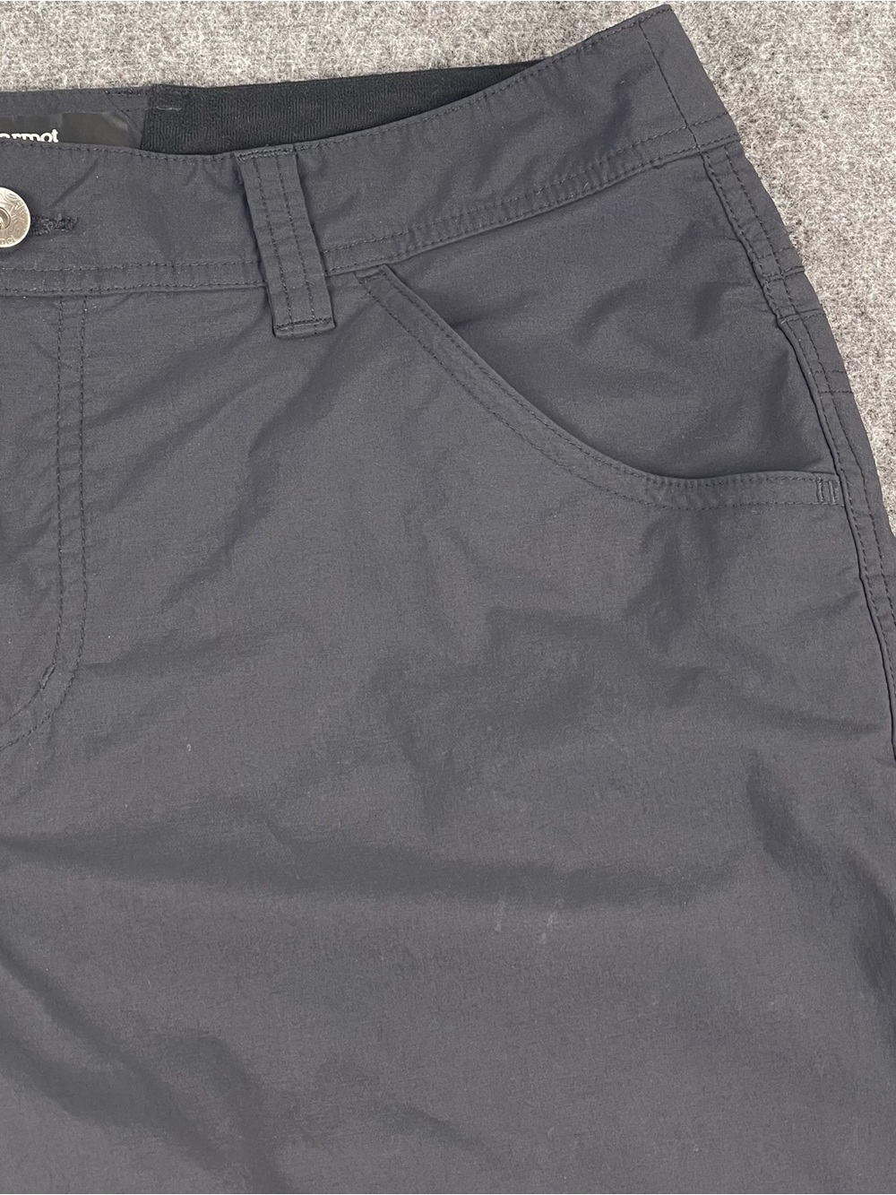 Marmot Shorts Men's Sz 30 Dk Gray Arch Rock Nylon Outdoor Hiking Climbing 44090 - Picture 3 of 15